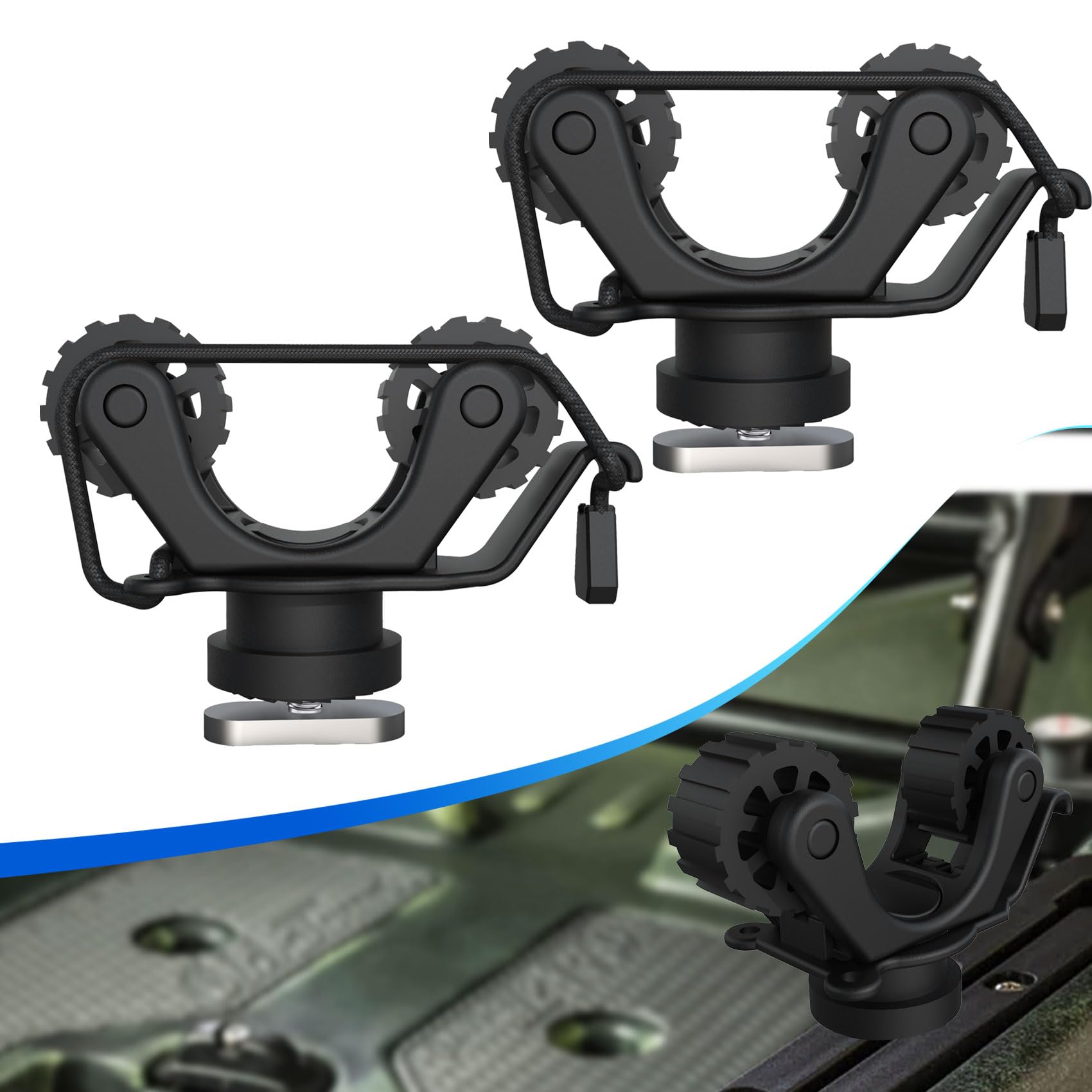 Fish Finder Mount - Uchwyt na wiosło do kajaka, mocowanie