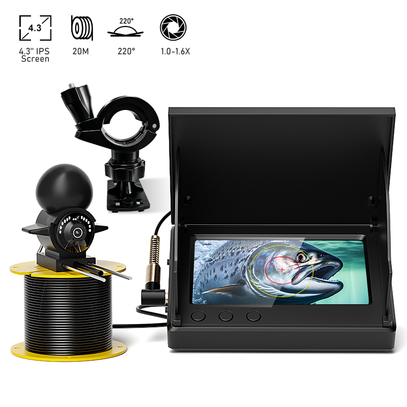 Przenośny sonar do ryb z 4,3-c – Fishing Camera recenzja i cena