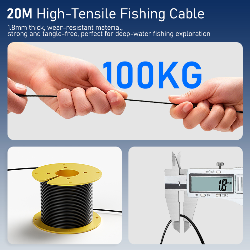 Przenośny sonar do ryb z 4,3-c – Fishing Camera recenzja i cena