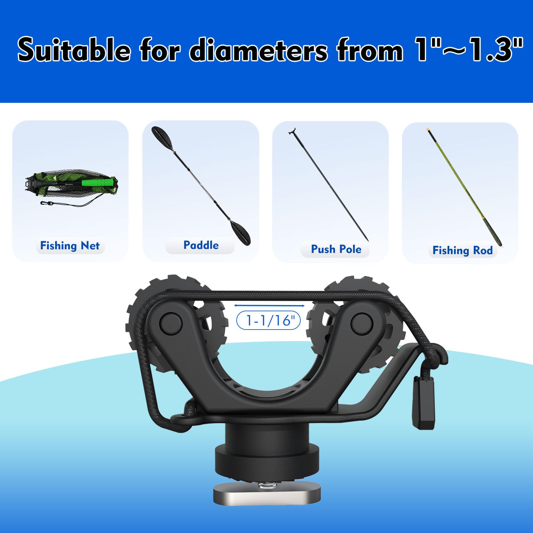Uchwyt na wiosło do kajaka, mo – Fish Finder Mount recenzja i cena